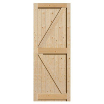JB Kind Frame Ledged and Braced Softwood Internal Door - All Sizes