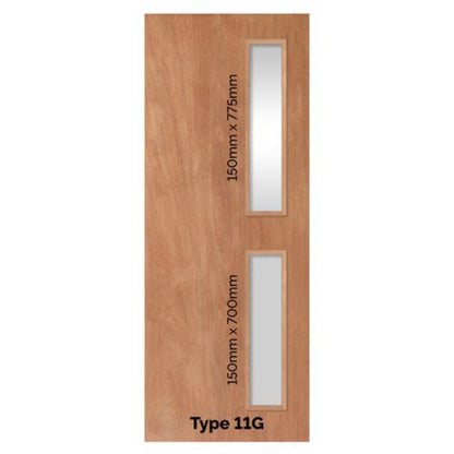 JB Kind Paint Grade Flush Internal Fire Door FD30 - All Sizes
