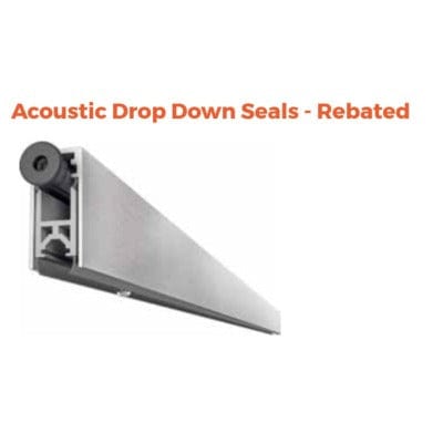 Sparka Acoustic Drop Down Rebated Seals - All Lengths - Sparka Uk Doors