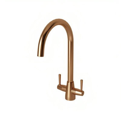 Lusso Twin Lever Kitchen Tap - All Colours - Ellsi