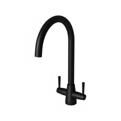 Lusso Twin Lever Kitchen Tap - All Colours - Ellsi