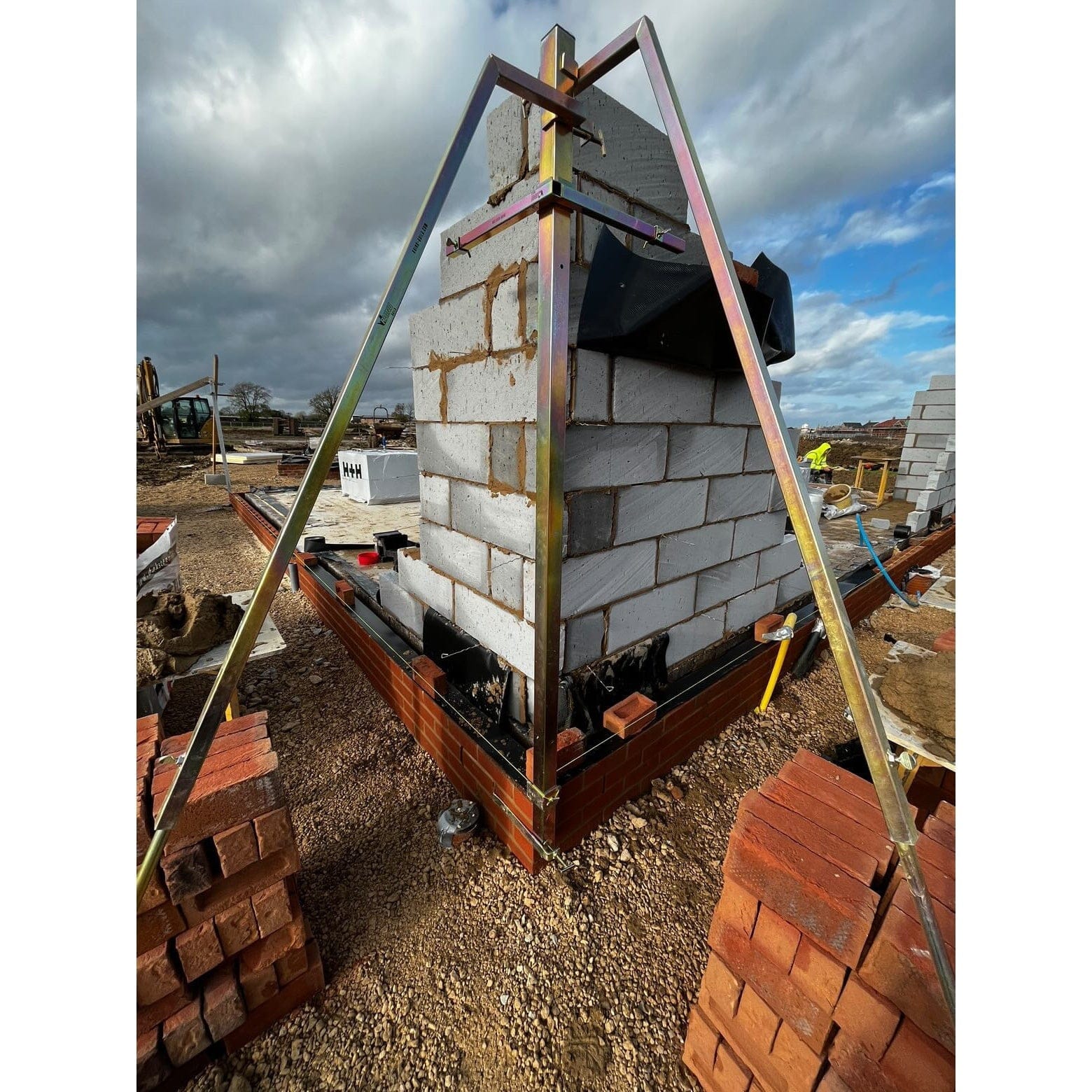 Adjustable Profile Outrigger / Stabiliser (2 legs) - RHINOBUILD Bricklaying Tools