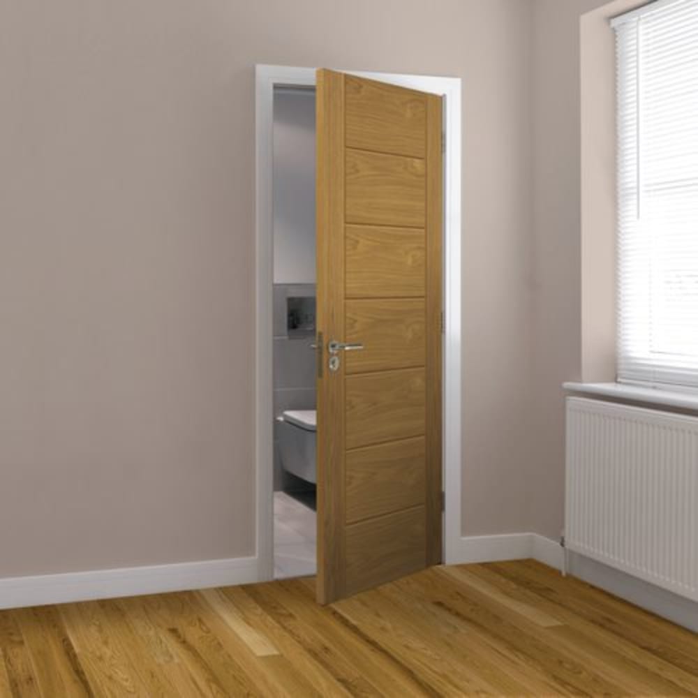 JB Kind Palomino Oak Pre-Finished Internal Door - All Sizes - JB Kind