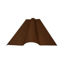 Load image into Gallery viewer, RoofTrade Corrugated Bitumen Ridge Brown 1000mm x 450mm x 2.2mm - B4L Roofing
