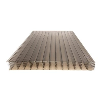 Multiwall Polycarbonate Sheet Bronze 6000mm - All Sizes - B4L Roofing