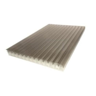 Multiwall Polycarbonate Sheet Bronze/Opal 2500mm - All Sizes - B4L Roofing