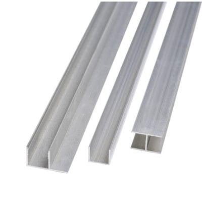 Aluminium F Profile 300mm x 16mm - B4L Roofing
