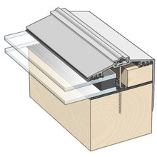 Load image into Gallery viewer, Solstice Capex 70 Gable End Bar &amp; gasket (3m) - White - B4L Roofing
