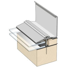 Load image into Gallery viewer, Solstice Capex 70 Wall Flashing Bar &amp; gasket (3m) - Brown - B4L Roofing
