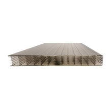 Load image into Gallery viewer, Multiwall Polycarbonate Sheet Bronze 3500mm x 700mm x 25mm - B4L Roofing
