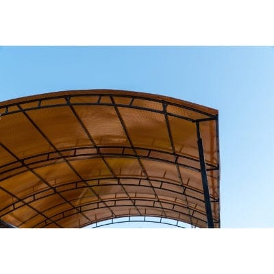 Triplewall polycarbonate sheet Bronze 2500mm x 1000mm x 16mm - B4L Roofing