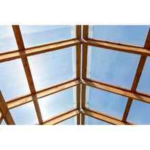 Load image into Gallery viewer, Triplewall polycarbonate sheet Clear 2000mm x 1050mm x 16mm - B4L Roofing
