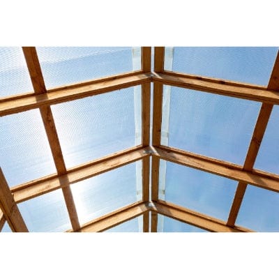Triplewall Polycarbonate Sheet Clear 2000mm x 2100mm x 16mm - B4L Roofing