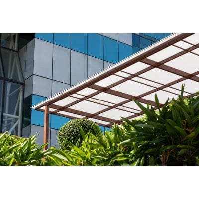 Twinwall Polycarbonate Sheet Opal 5000mm x 700mm x 10mm - B4L Polycarbonate