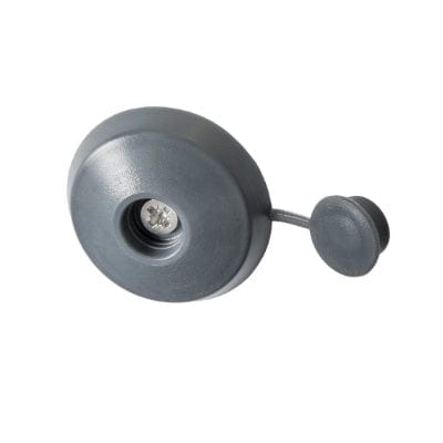 Solstice 25mm Polycarbonate Fixing Buttons (Pack of 10) - Anthracite Grey - B4L Roofing