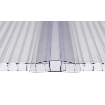 Polycarbonate H profile Clear 300cm x 10cm - B4L Roofing