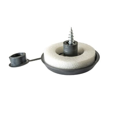 Solstice 10mm Polycarbonate Fixing Buttons (Pack of 10) - Anthracite Grey - B4L Roofing