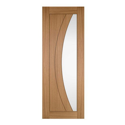 JB Kind Sicily Oak Pre-Finished Glazed Internal Door - All Sizes - JB Kind