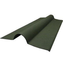 Load image into Gallery viewer, RoofTrade Corrugated Bitumen Ridge Green 1000mm x 450mm x 2.2mm - B4L Roofing
