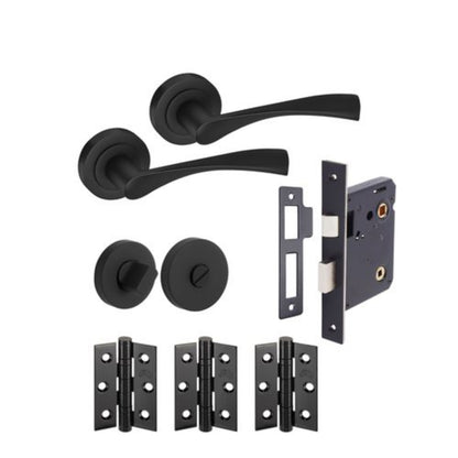 JB Kind Boston Matt Black Latch Pack