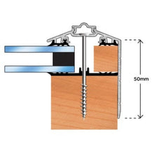 Load image into Gallery viewer, Solstice Capex 50 Gable End Bar &amp; gasket (3m)- Anthracite Grey - B4L Roofing
