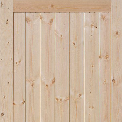 JB Kind Frame Ledged and Braced Softwood Internal Door - All Sizes