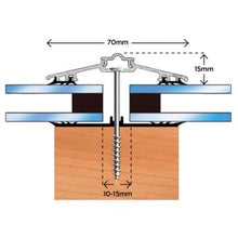 Load image into Gallery viewer, Solstice Capex 70 Glazing Bar &amp; gasket (3m) - Brown - B4L Roofing
