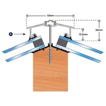 Load image into Gallery viewer, Solstice Capex 70 Hip Bar &amp; gasket 3m - Brown - B4L Roofing
