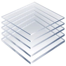 Load image into Gallery viewer, Clear Polycarbonate Glazing sheet 1200mm x 1200mm x 5mm - B4L Roofing
