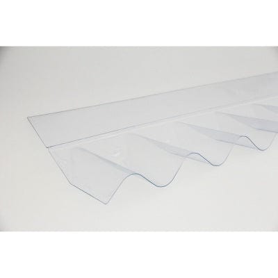 Solstice Corrugated PVC Wall Flashing 950mm x 150mm x 0.8mm - B4L Roofing