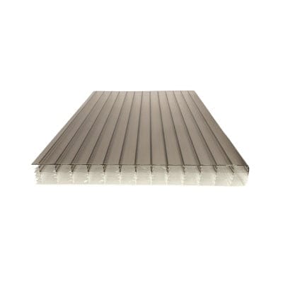 Multiwall Polycarbonate Sheet Bronze/Opal 4500mm x 1400mm x 25mm - B4L Roofing