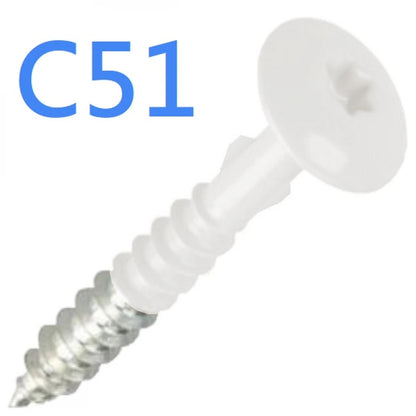 Cedral Colour Coded Stainless Steel Screws 4.8mm x 38mm - All Colours
