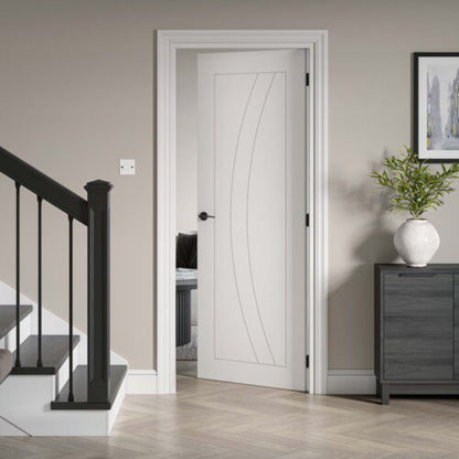 JB Kind Sicily White Primed Internal Door - All Sizes - JB Kind