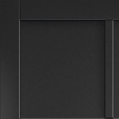 JB Kind Plaza Black Glazed Internal Door - All Sizes