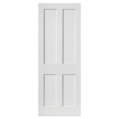 JB Kind Hardwick White Primed Glazed Internal Door - All Sizes
