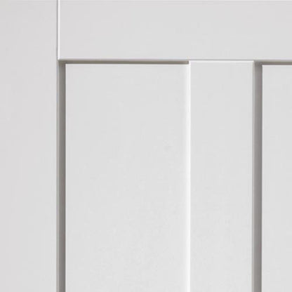 JB Kind Hardwick White Primed Glazed Internal Door - All Sizes