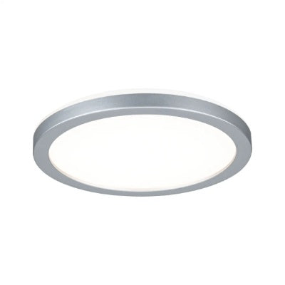 Atria Shine Backlight Round LED Panel 190mm Warm White - Chrome - Paulmann