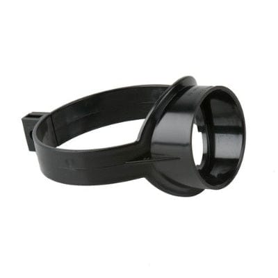 Brett Martin Push-Fit Soil 110mm x 50mm Strap On Boss - Black - Brett Martin