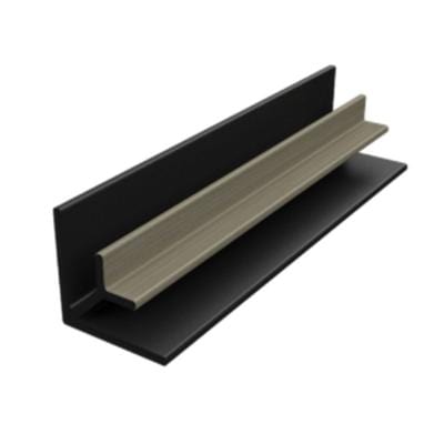 Piranha Premium Composite Cladding - Inside Corner Fascia Trim 70mm x 70mm x 3.6m - All Colour - Piranha