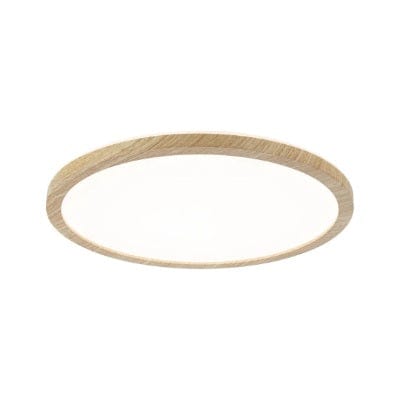 Atria Shine Backlight Round LED Panel 293mm Warm White - Wood Look ...