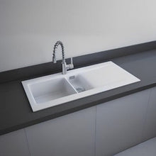 Load image into Gallery viewer, RAK Gourmet Dream Kitchen Sink 1 , 1.5 Bowl Fireclay Inset - RAK Ceramics
