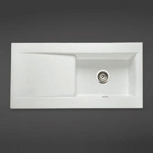 Load image into Gallery viewer, RAK Gourmet Dream Kitchen Sink 2 Single Bowls Fireclay Inset Kitchen Sink - RAK Ceramics
