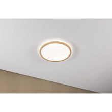 Load image into Gallery viewer, Atria Shine Backlight Round LED Panel  293mm Neutral White - Wood Look - Paulmann
