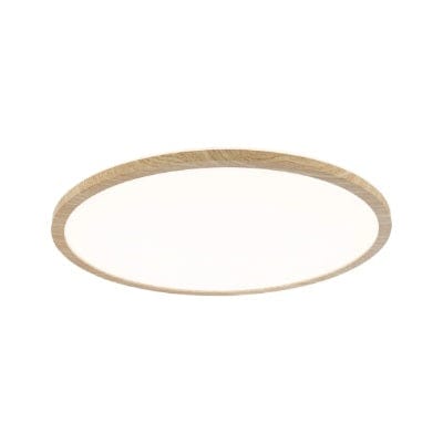 Atria Shine Backlight Round LED Panel 420mm Warm White - Wood Look - Paulmann