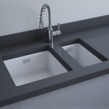 Load image into Gallery viewer, RAK Gourmet Kitchen Sink 7 Rectangular Undermount Half Bowl Fireclay - RAK Ceramics
