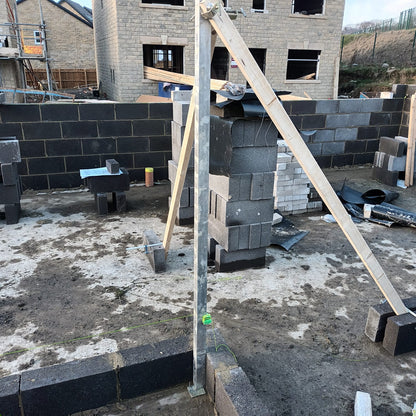 Internal Clamp - Foot/Bottom Plate - RHINOBUILD Bricklaying Tools