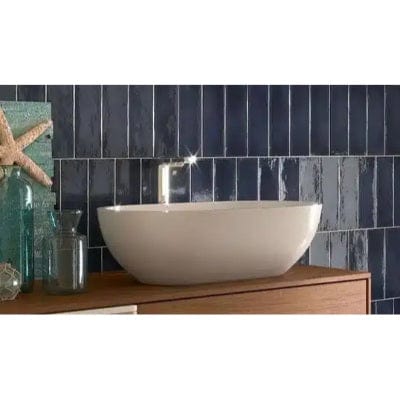 Vermont Brick Ceramic Gloss Wall Tile 75mm x 230mm (30 per Box) - Classic Collection