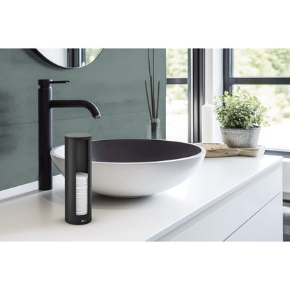 Zack Olomo Cotton Pad Dispenser — Matte Black