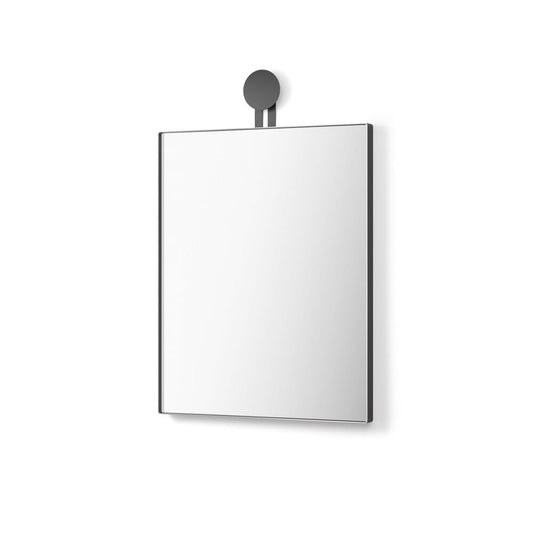 Zack Morma Black Wall Mirror - Contemporary Steel Frame 40x50cm