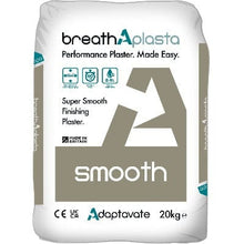 Load image into Gallery viewer, Breathaplasta Smooth Finishing Plaster x 20Kg - Adaptavate Plaster
